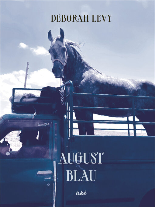 Title details for Augustblau by Deborah Levy - Wait list